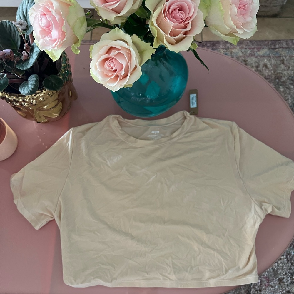 NWT Skims Crop Tshirt XL
